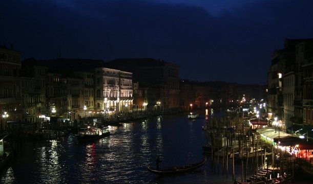 venice by night - canl grande