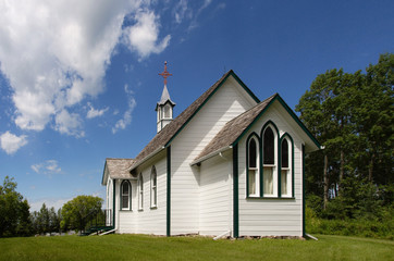 Fototapeta na wymiar country church