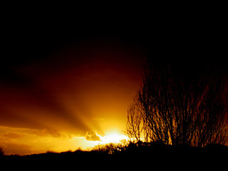 couché de soleil