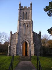 Fototapeta na wymiar stone church