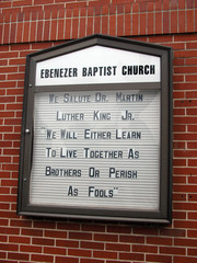 eglise baptiste de martin luther king