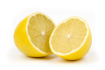 half of lemon