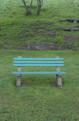 bench on the green