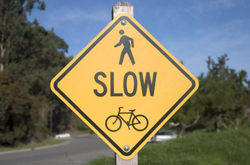 slow sign