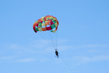 parasailing