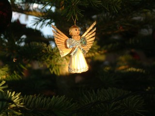 engel am weihnachtsbaum ii