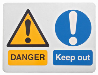 danger keep out