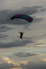 parachute silhouette