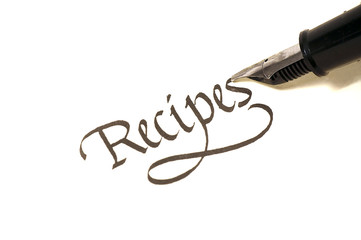 calligraphy  [recipes]