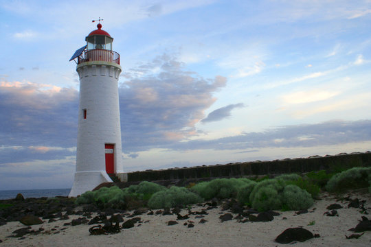 lighthouse landscape