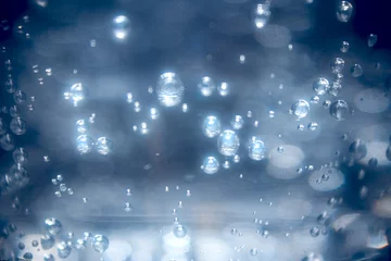 Foto auf Alu-Dibond abstract background - bubbles © sg