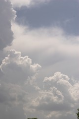 clouds back lit
