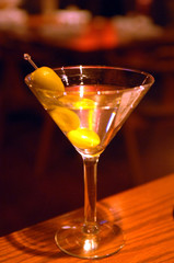 dry martini cocktail