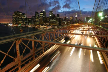 Fototapeten bridge n cars © Dirk Paessler