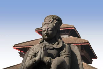 Deurstickers durbar square - kathmandu © granitepeaker