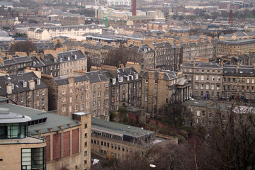 edinburgh houses from calton hill