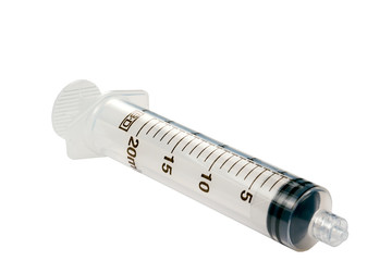 isolated syringe