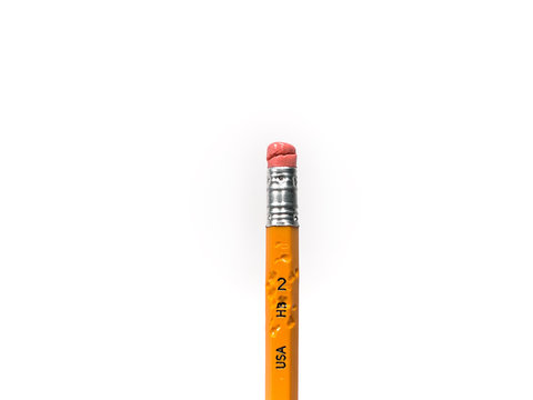 Isolated Chewed Hb No. 2 Pencil