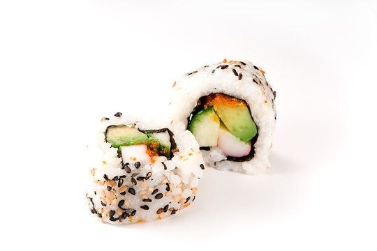 sushi: california rolls