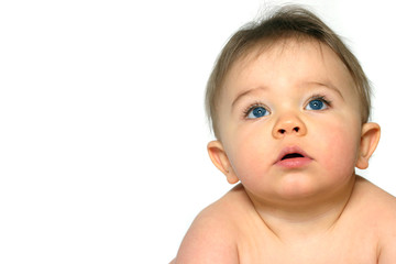 baby blue eyes