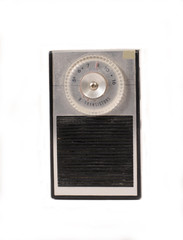 retro portable transistor radio
