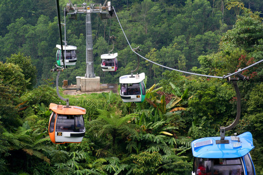 riding the cable car