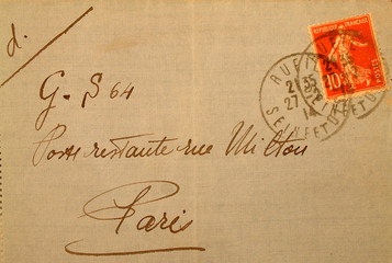 lettre ancienne