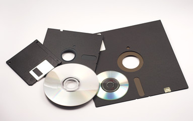 disquetes , cd-rom  y dvd