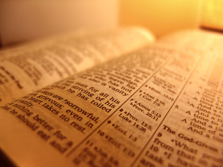 open bible