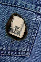 burning pocket