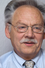 happy mature business man