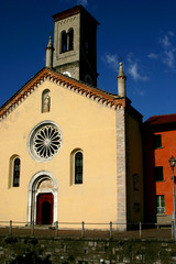 Obraz premium little church in torno