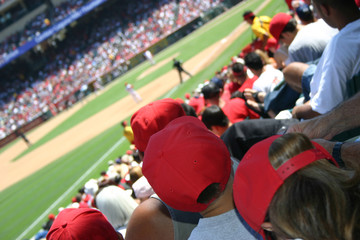 baseball crowd