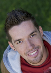 Fototapeta premium smiling man