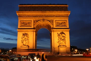 Fotobehang arc de triomphe à paris © Jean CEZARD