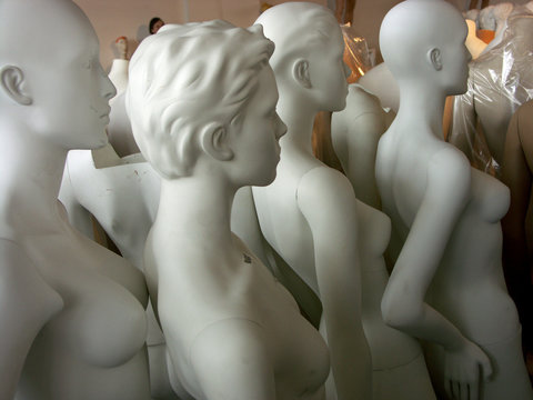 mannequins de dos