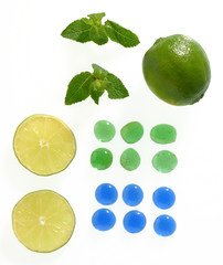 citrons menthe perle