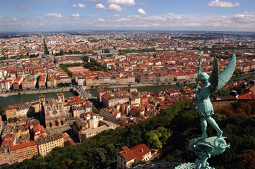 lyon depuis fourviere