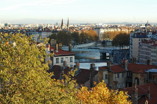 les toits des pentes