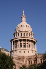 Fototapeta na wymiar stan stolica budynku w centrum Austin, Texas