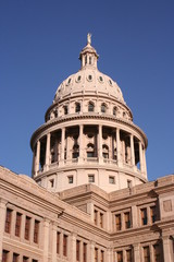 Fototapeta na wymiar stan stolica budynku w centrum Austin, Texas
