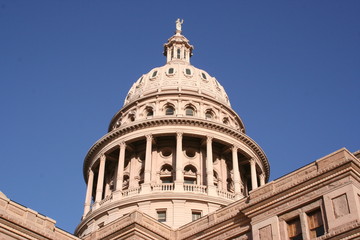 state capitol building in downtown austin, texas
