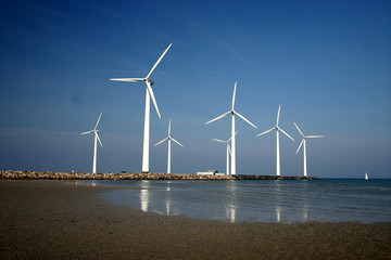 Strom Windmühlen