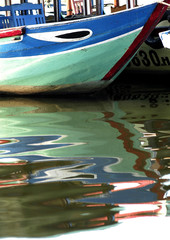 Obraz premium boat in hoi an