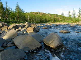 mountain river