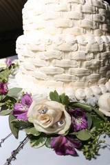 wedding cake flower marriage