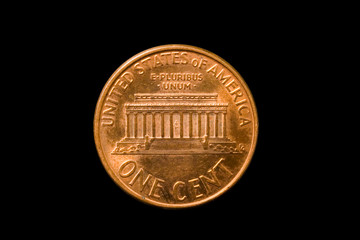 one cent coin