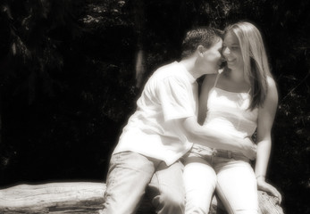 laughing couple