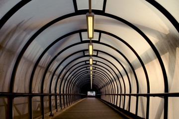 perspex tunnel walkway