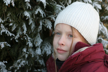 winter portrait